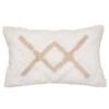 Housse De Coussin Rectangulaire (50 Cm) Rory Ivoire