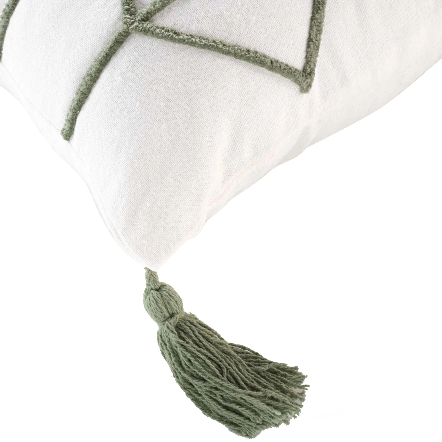 Housse de coussin carrée coton (40 cm) Soho Verte Housse De Coussin Carrée Coton (40 Cm) Soho Verte -Eminza housse coussin pompons encart 40 x 40 cm coton uni fantaisie soho 130394 1690361193