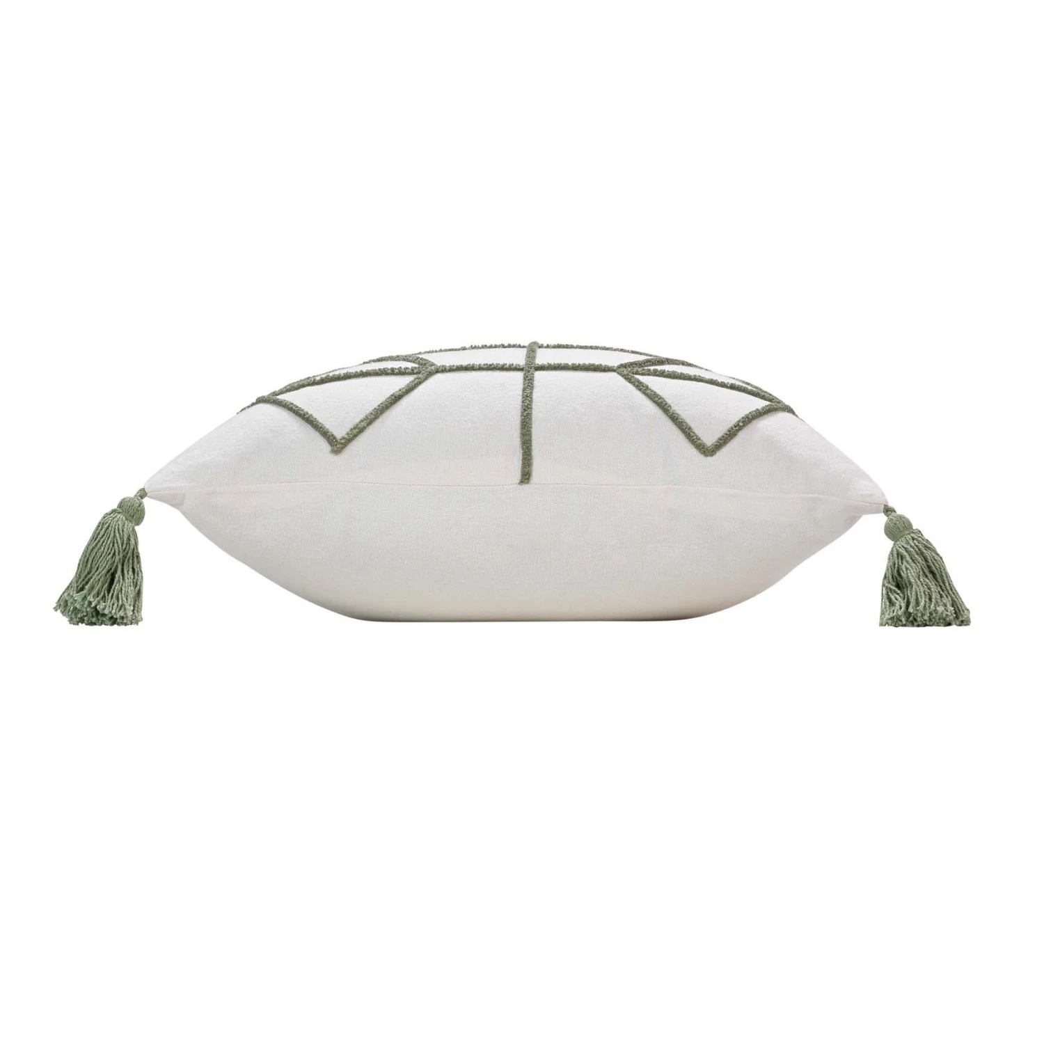 Housse de coussin carrée coton (40 cm) Soho Verte Housse De Coussin Carrée Coton (40 Cm) Soho Verte -Eminza housse coussin pompons encart 40 x 40 cm coton uni fantaisie soho 130394 1690361342