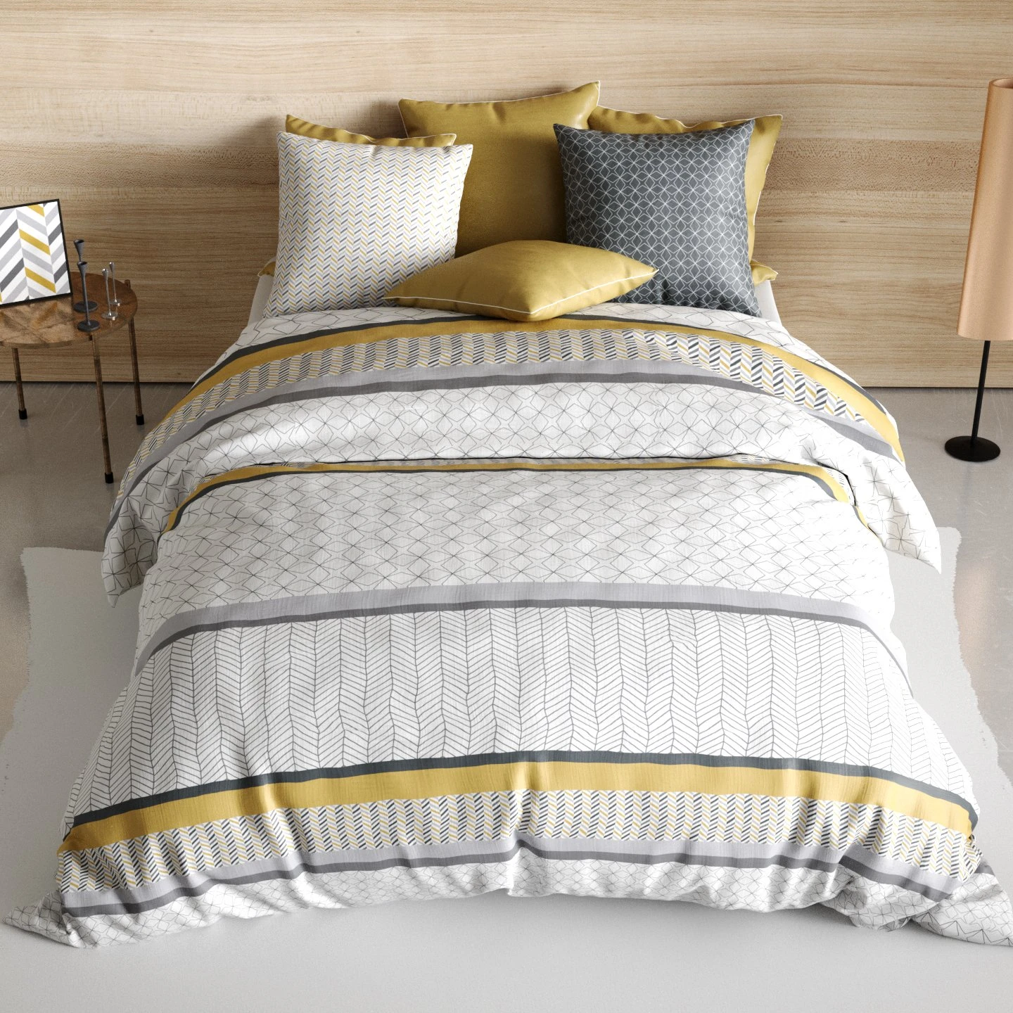 Housse de couette et deux taies coton (240 cm) Gosipi Blanche Housse De Couette Et Deux Taies Coton (240 Cm) Gosipi Blanche -Eminza housse de couette et deux taies coton 240 cm gosipi blanche 124069 1668673781