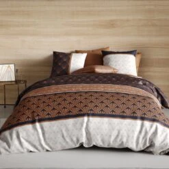 Housse De Couette Et Deux Taies Coton (240 Cm) Toffee Beige 2 Housse De Couette Et Deux Taies Coton (240 Cm) Toffee Beige -Eminza housse de couette et deux taies coton 240 cm toffee beige 124234 1675330632