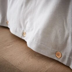 Housse De Couette Flanelle De Coton (240 Cm) Théa Gris Clair 3 Housse De Couette Flanelle De Coton (240 Cm) Théa Gris Clair -Eminza housse de couette flanelle de coton 240 cm th a gris clair 122563 1664195766