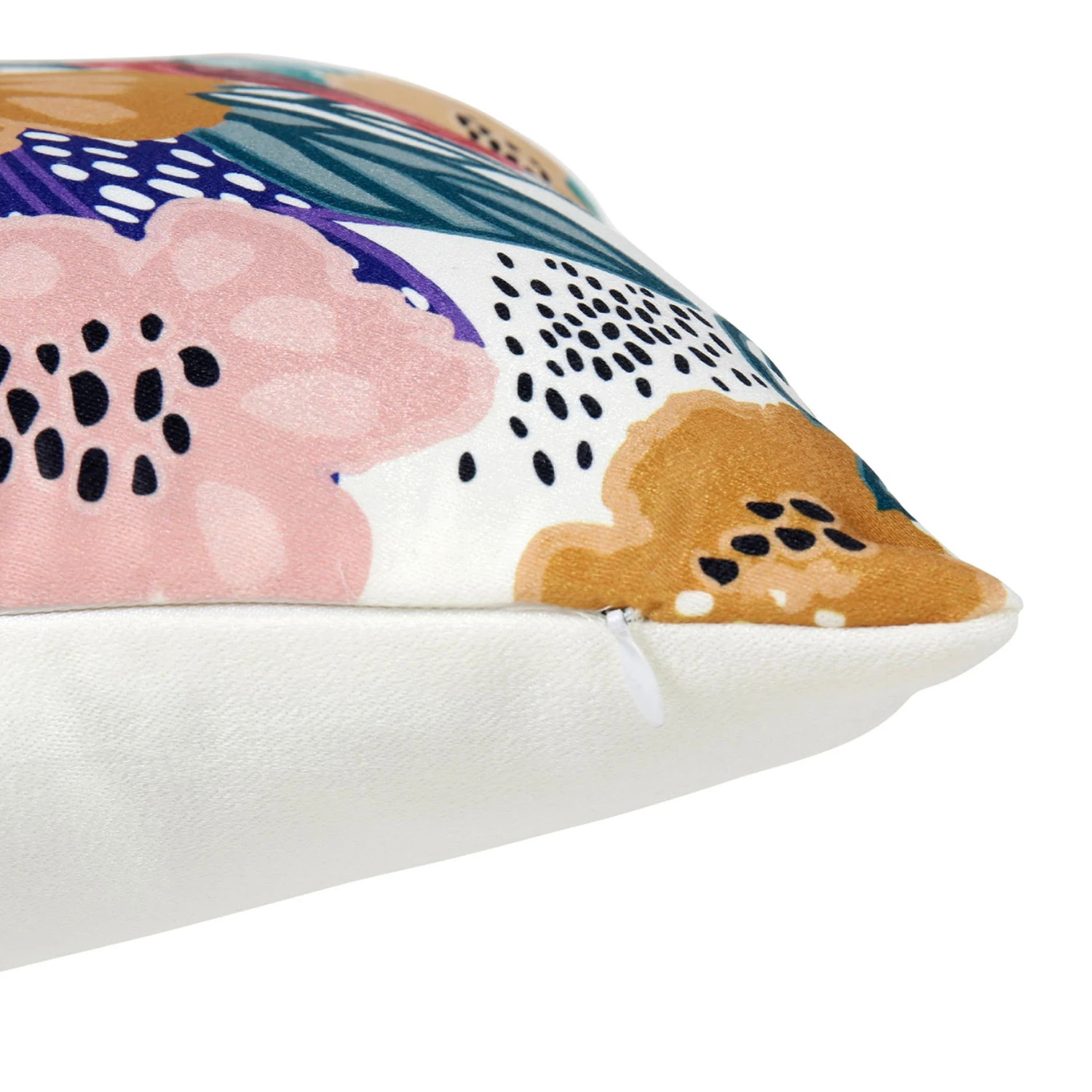 Housse de coussin carrée (40 cm) Flowers Multicolore Housse De Coussin Carrée (40 Cm) Flowers Multicolore -Eminza housse de coussin 40 cm flowers multicolore 121297 1664365633