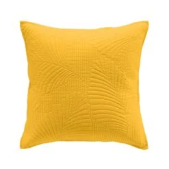 Housse De Coussin (40 Cm) Palombine Jaune Ocre