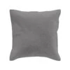 Housse De Coussin (40 Cm) Romane Gris Anthracite