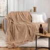 Housse De Coussin Carrée Fausse Fourrure (40 Cm) Foxy Taupe