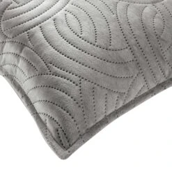 Housse De Coussin Carrée Velours (40 Cm) Solange Grise 2 Housse De Coussin Carrée Velours (40 Cm) Solange Grise -Eminza housse de coussin encart 40 x 40 cm velours uni solange gris 130381 1690355877