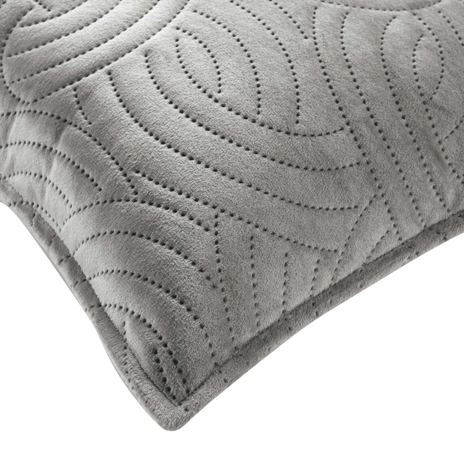 Housse de coussin carrée velours (40 cm) Solange Grise Housse De Coussin Carrée Velours (40 Cm) Solange Grise -Eminza housse de coussin encart 40 x 40 cm velours uni solange gris 130381 1690355877