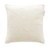 Housse De Coussin Carrée Velours (40 Cm) Solange Ecru