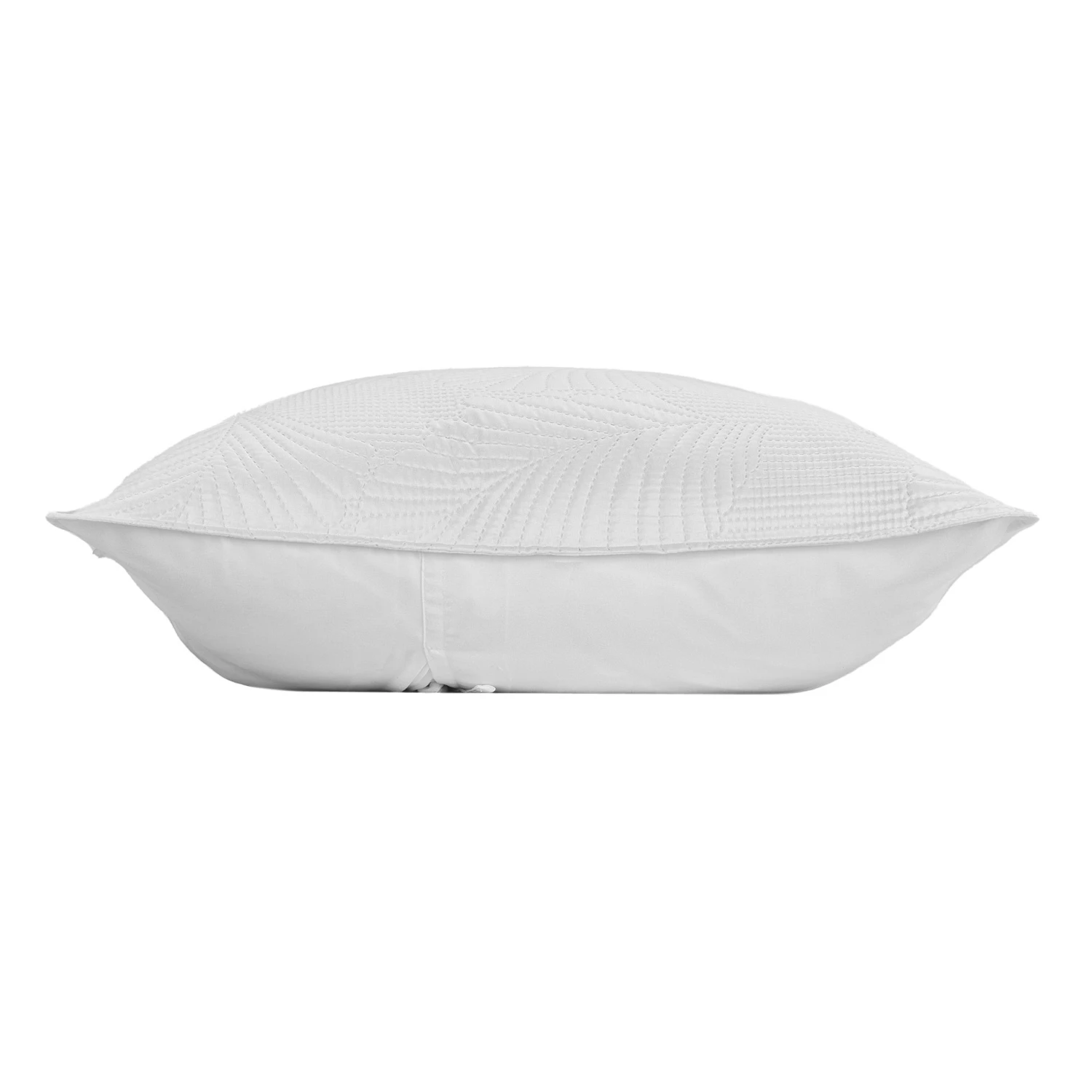 Housse de coussin (60 cm) Palombine Blanche Housse De Coussin (60 Cm) Palombine Blanche -Eminza housse de coussin encart 60 x 60 cm microfibre unie palombine blanc 131300 1694421333