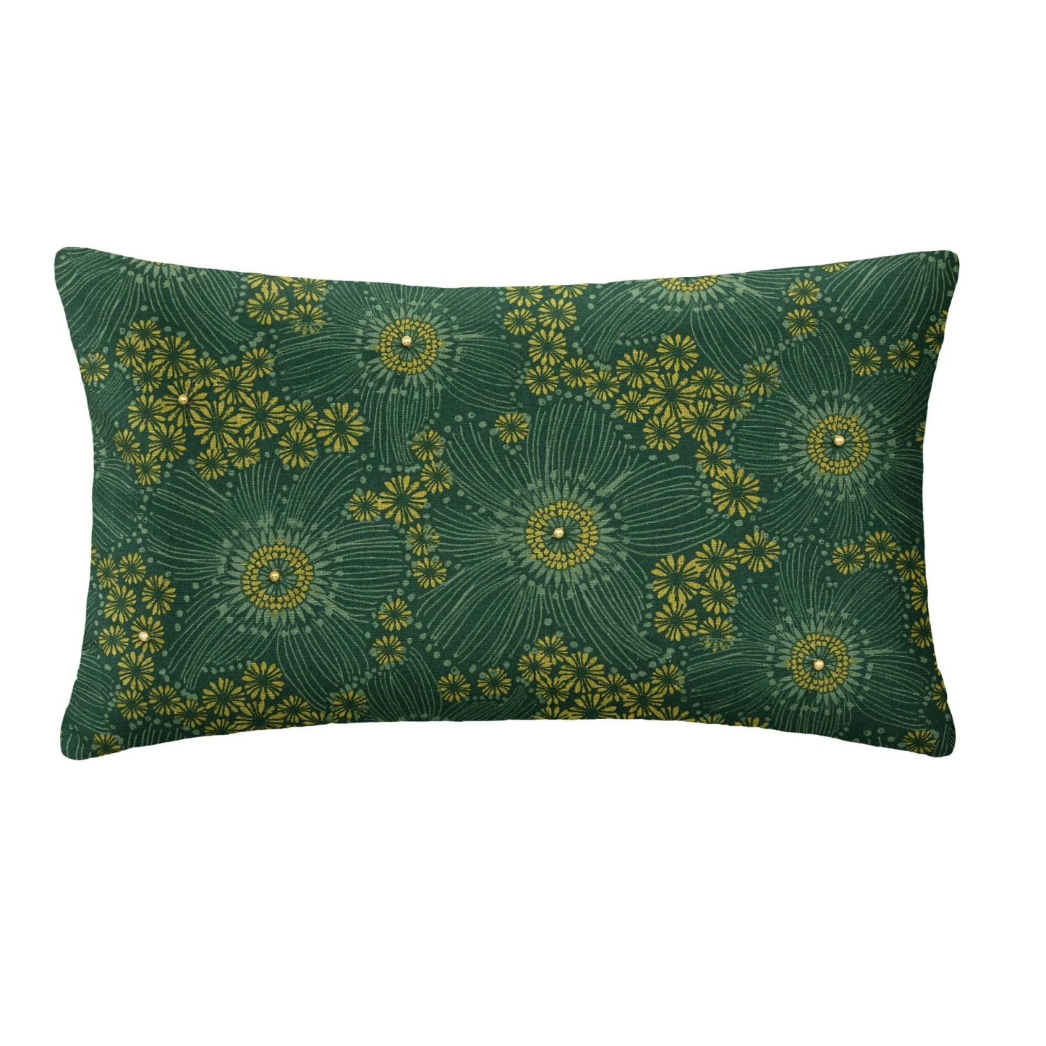 Housse de coussin rectangulaire (50 cm) Annie Verte Housse De Coussin Rectangulaire (50 Cm) Annie Verte -Eminza housse de coussin rectangulaire 50 cm annie verte 119593 1665407147