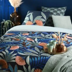 Parure De Draps Coton Lit 140 Cm 4 Pièces Iglesia Multicolore