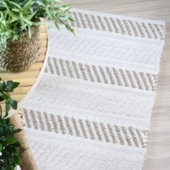 Tapis (90 Cm) Jarvis Blanc