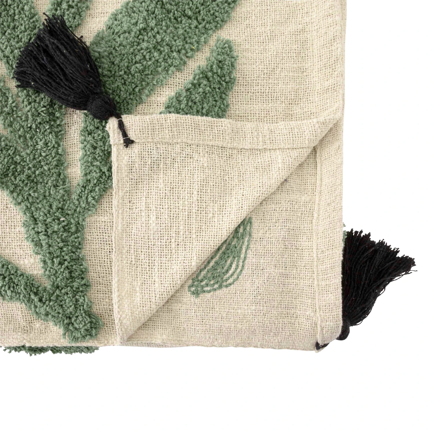 Jeté de lit coton (130 x 180 cm) Cosy Vert Jeté De Lit Coton (130 X 180 Cm) Cosy Vert -Eminza jet de lit coton 130 x 180 cm cosy vert 126807 1676992725