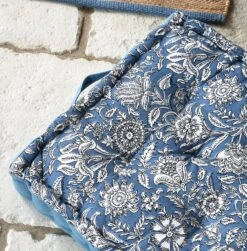 Coussin De Sol (45 Cm) Julianne Bleu