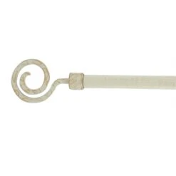 Kit De Tringle Extensible (L120 - L210 Cm / D19 Mm) Demeure Ivoire