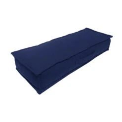 Lot De 2 Accoudoirs Palette (L60 Cm) Pixel Bleu Marine