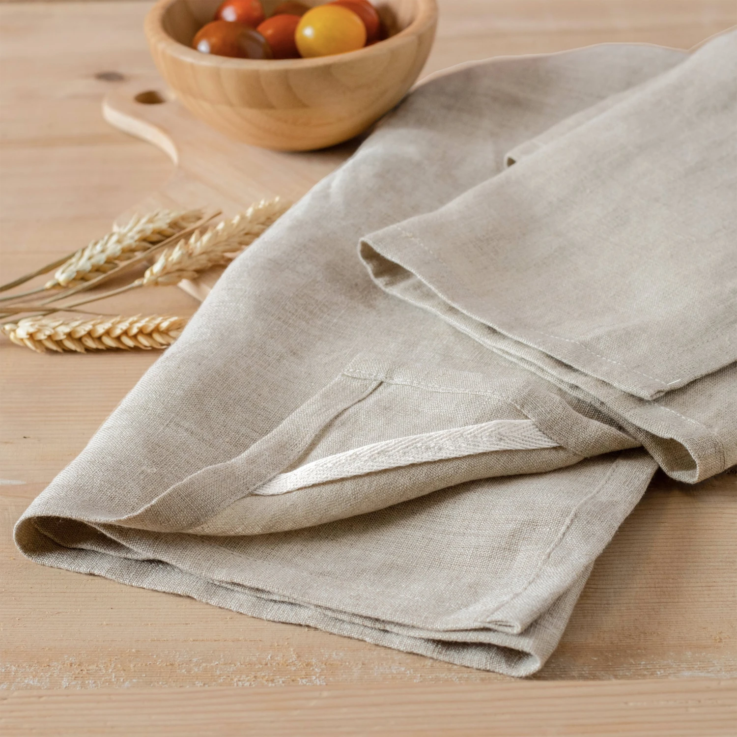 Lot de 2 essuie-mains lin lavé (70 cm) Louise Beige Lot De 2 Essuie-mains Lin Lavé (70 Cm) Louise Beige -Eminza lot de 2 essuie mains lin lav 70 cm louise beige 127783 1687357982