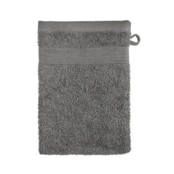 Lot De 2 Gants De Toilette Vita Anthracite -Eminza lot de 2 gants de toilette vita anthracite 42764 5