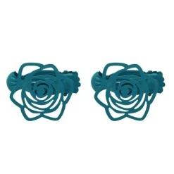 Lot De 2 Pinces Rideaux Lina Bleues