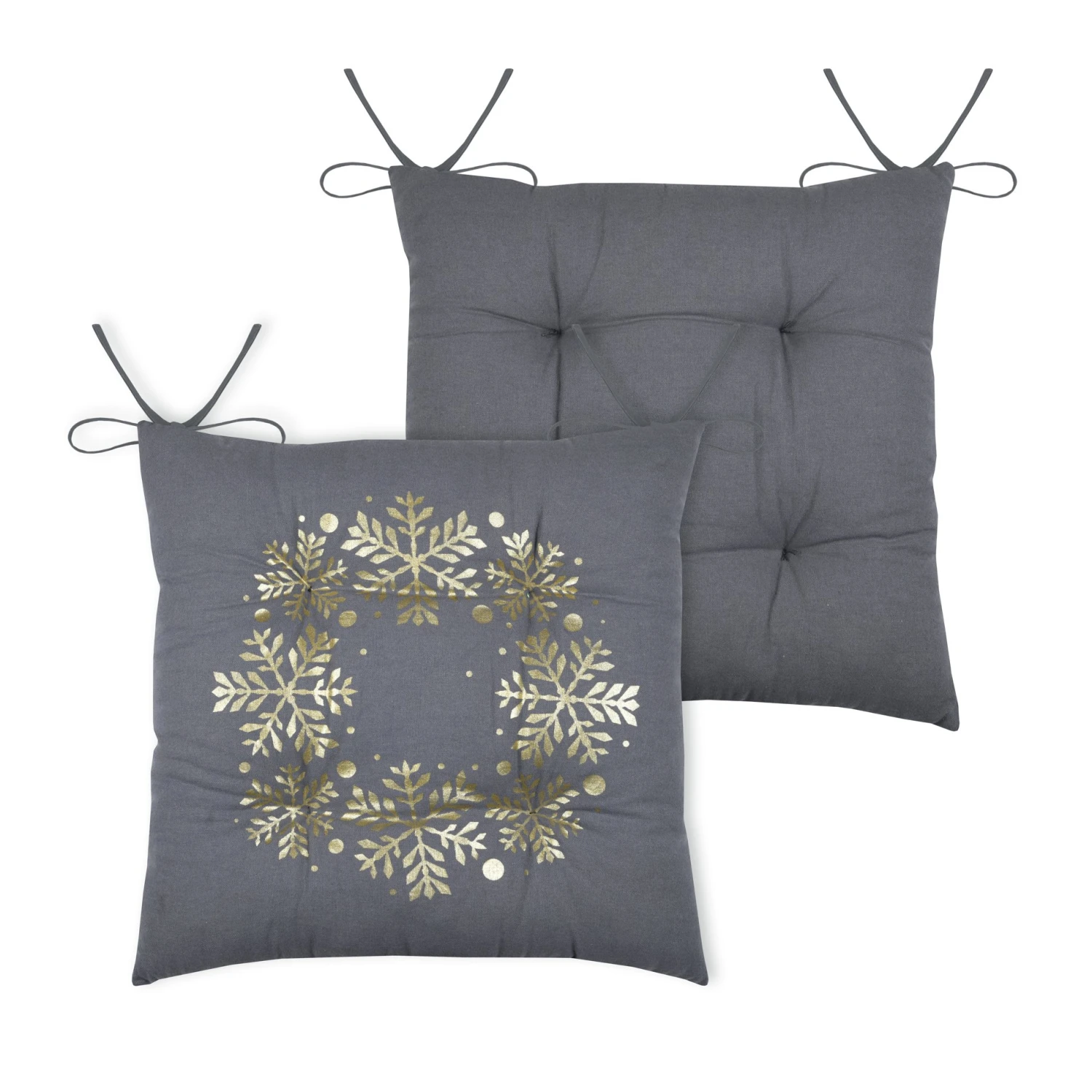 Coussin de chaise Lumineux Gris Coussin De Chaise Lumineux Gris -Eminza lumineux galette 4pts 38x38 souris 119839 1659082966