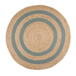 Tapis Jute (90 Cm) Maori Vert