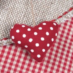 Coussin Cœur Marianne Rouge -Eminza marianne coussin coeur 30cm rouge 129867 1688721963