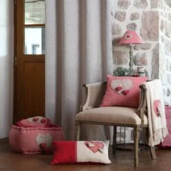 Coussin Cœur Marianne Rouge -Eminza marianne coussin coeur 30cm rouge 129867 1688721979