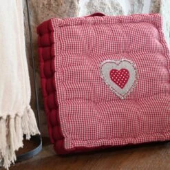 Coussin De Sol (45 X 10 Cm) Marianne Rouge