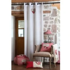 Voilage (140 X 260 Cm) Marianne Blanc