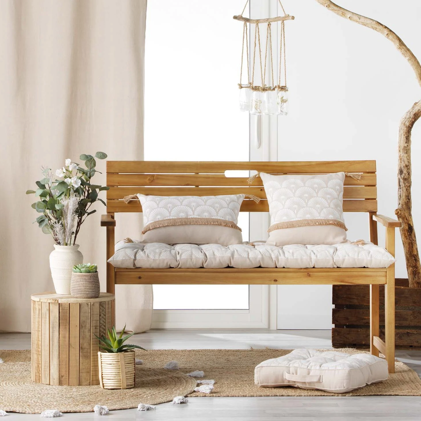 Matelas de sol (60 x 120 cm) Bahina Beige Matelas De Sol (60 X 120 Cm) Bahina Beige -Eminza matelas de sol 60 x 120 cm bahina beige 114059 1647615359