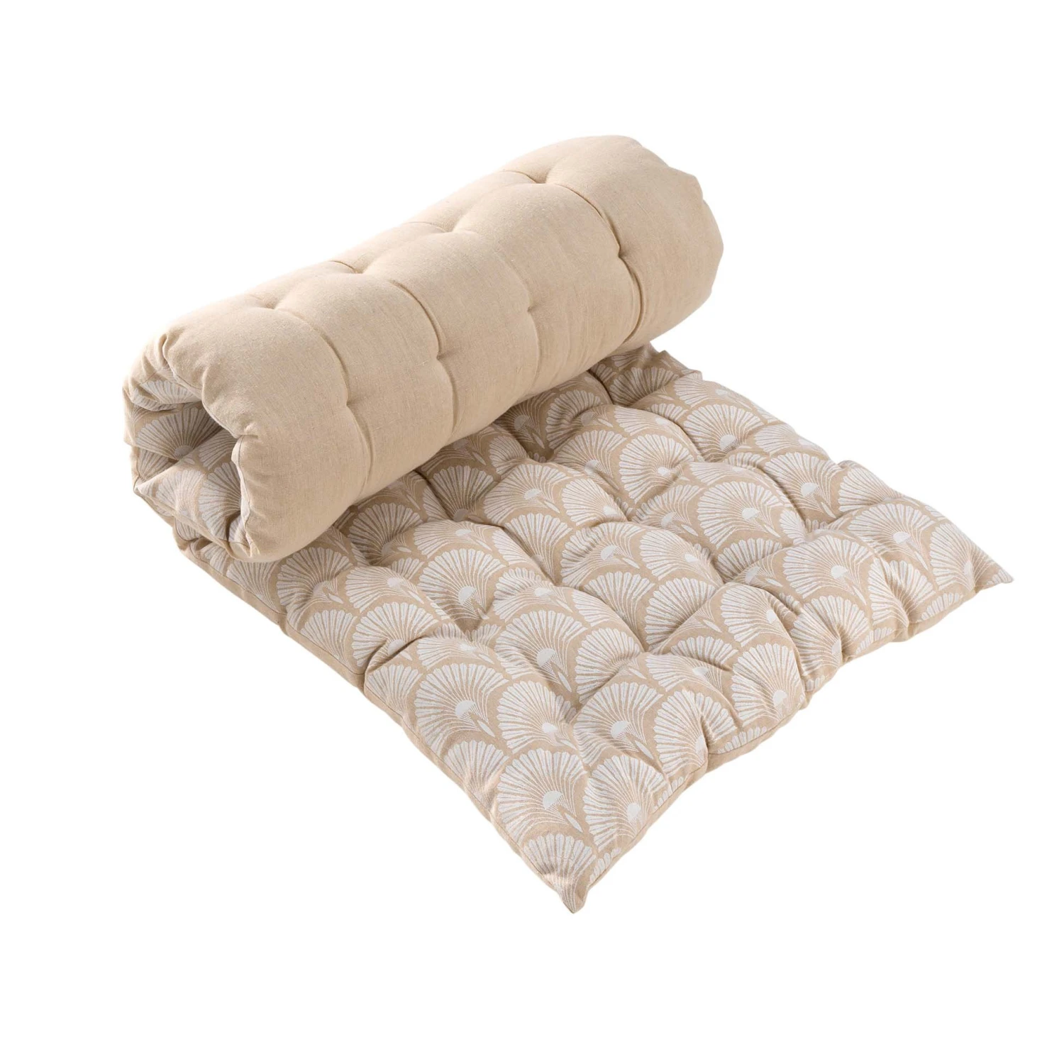 Matelas de sol (60 x 120 cm) Bahina Beige Matelas De Sol (60 X 120 Cm) Bahina Beige -Eminza matelas de sol 60 x 120 cm polycoton imprime bahina 114059 1642146669