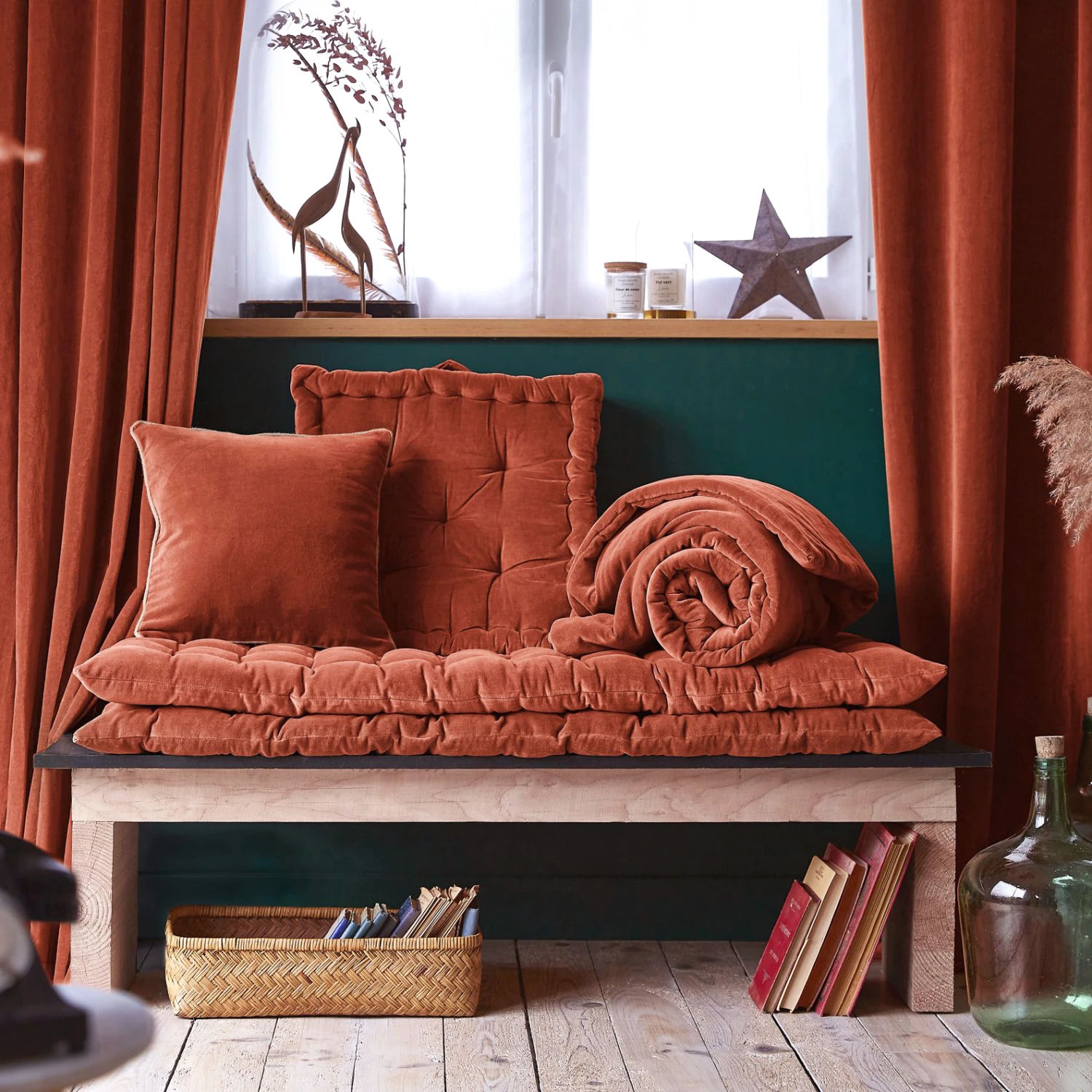 Matelas de sol velours de coton (60 x 120 cm) César Terracotta Matelas De Sol Velours De Coton (60 X 120 Cm) César Terracotta -Eminza matelas de sol 60 x 120 velours de coton c sar terracotta 131446 1695135134 corr