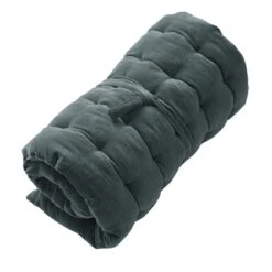 Matelas De Sol Velours De Coton (60 X 120 Cm) César Gris Ardoise 4 Matelas De Sol Velours De Coton (60 X 120 Cm) César Gris Ardoise -Eminza matelas de sol 60 x 120 velours de coton csar ardoise 122122 1665663682