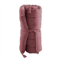 Matelas De Sol (L120 Cm) Pixel Rose Marsala -Eminza matelas de sol avec pompons 60 x 120 cm pixel marsala 114887 1652443869