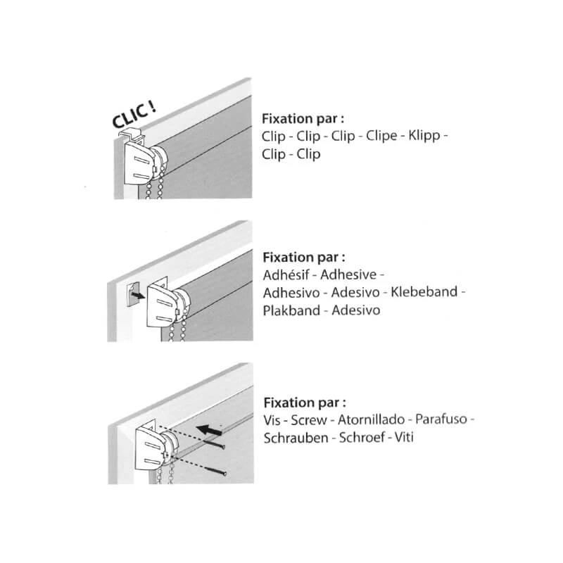 Mécanisme complet pour store enrouleur Blanc Mécanisme Complet Pour Store Enrouleur Blanc -Eminza mecanisme complet pour store enrouleur blanc 57928