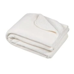 Plaid Polaire (160 Cm) Michigan Ecru