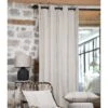 Rideau Coton (135 X 260 Cm) Montauban Blanc