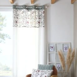 Rideau Coton (140 X 260 Cm) Naomie Multicolore