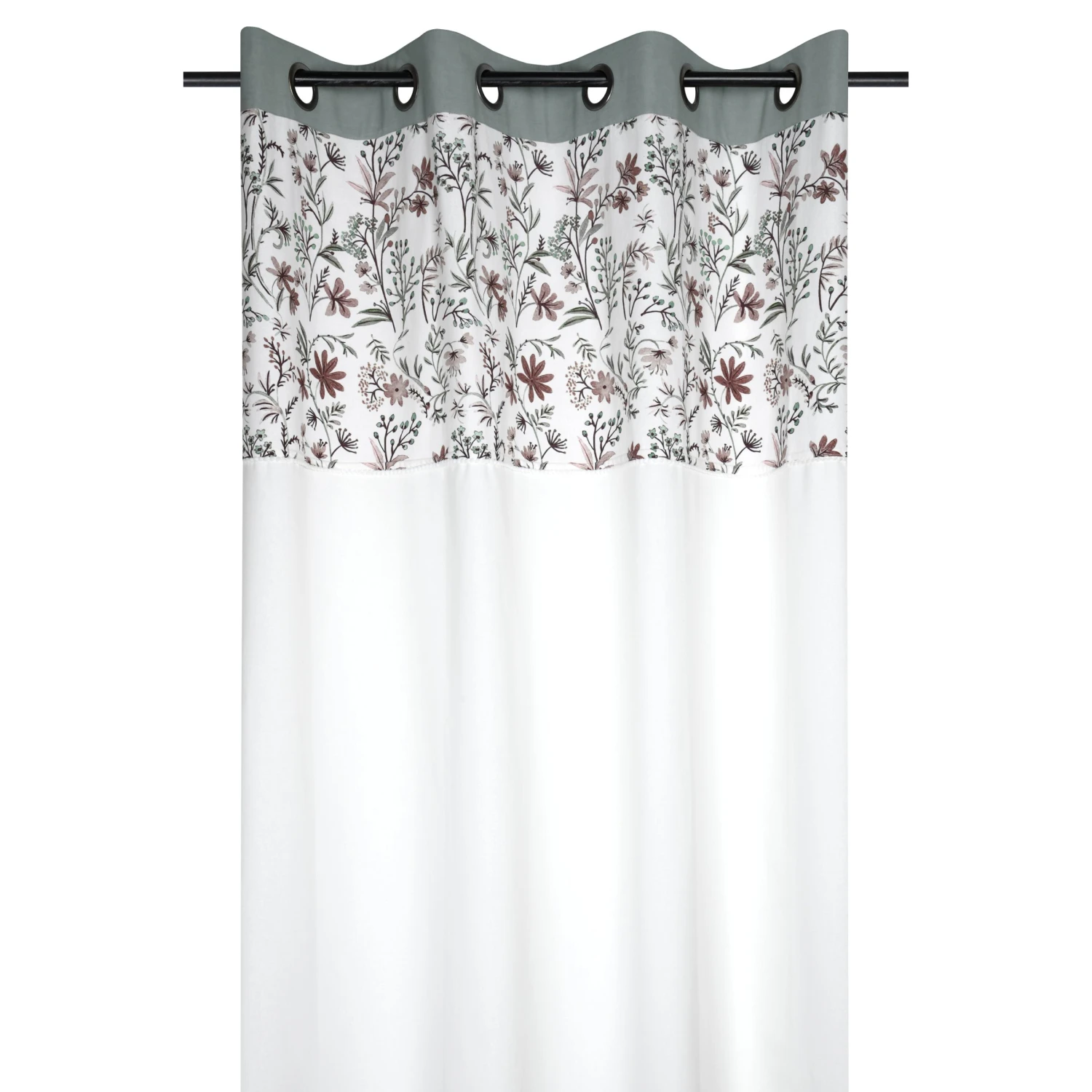 Rideau coton (140 x 260 cm) Naomie Multicolore Rideau Coton (140 X 260 Cm) Naomie Multicolore -Eminza naomie rideau 140x260 oeil multicolore 129641 1687771056