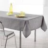 Nappe Rectangulaire (L250 Cm) Enduite Newton Gris