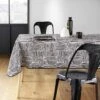 Nappe Rectangulaire Anti Tache (240 Cm) Pandore Noire