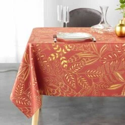 Nappe Rectangulaire (L300 Cm) Belflor Terracotta