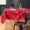 Nappe Rectangulaire (L300 Cm) Bloomy Rouge