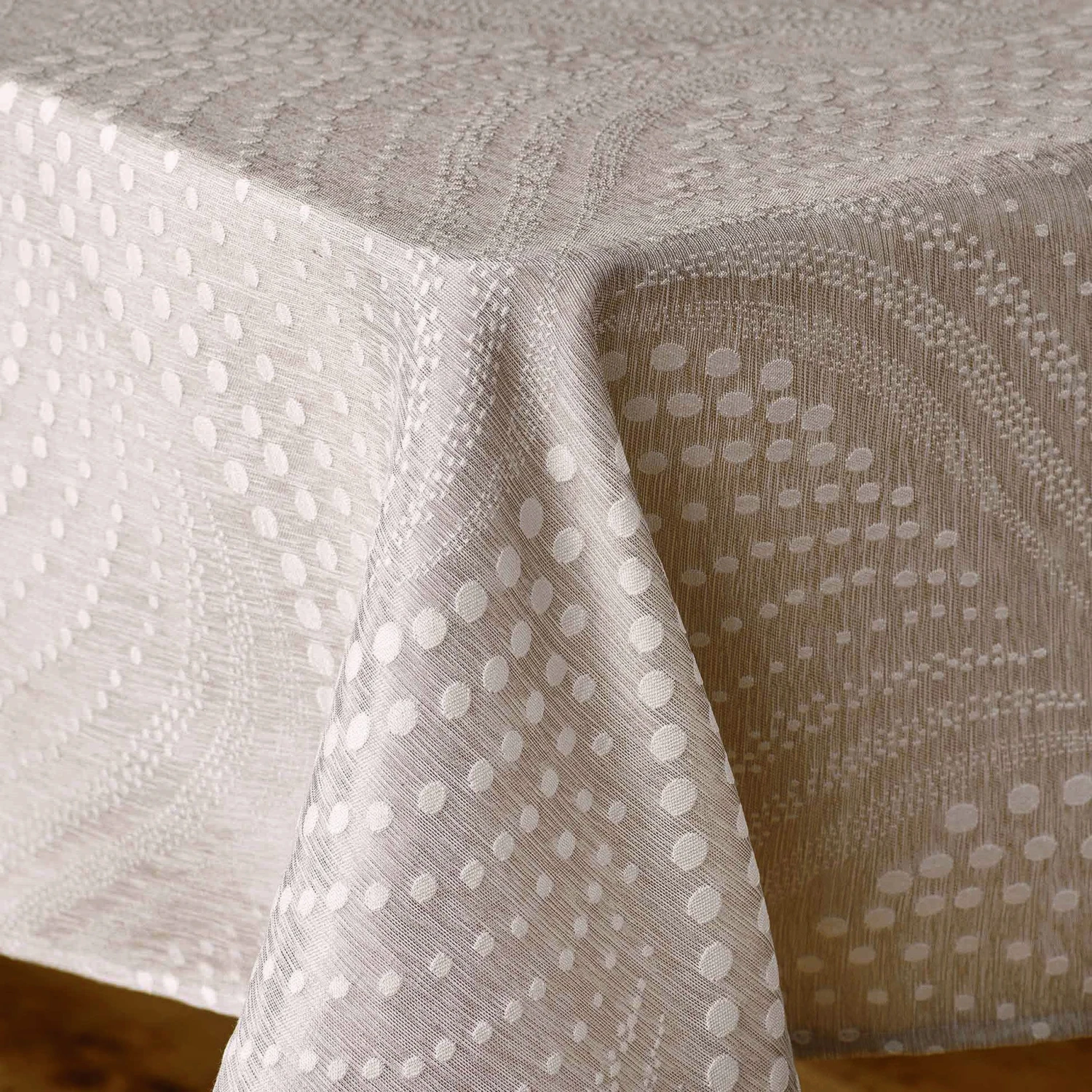 Nappe rectangulaire anti tache (240 cm) Billy Beige Nappe Rectangulaire Anti Tache (240 Cm) Billy Beige -Eminza nappe rectangulaire anti tache 240 cm billy beige 130651 1691503740