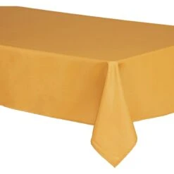 Nappe Rectangulaire Anti Tache (L300 Cm) Mina Jaune Ocre