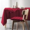 Nappe Rectangulaire Coton Recyclé (L240 Cm) Mistral Bordeaux