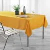 Nappe Rectangulaire Enduite (L250 Cm) Newton Jaune Moutarde
