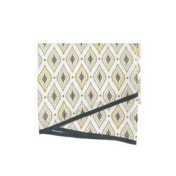 Nappe Ronde Anti Tache (180 Cm) Oricia Blanche -Eminza nappe ronde 0 180 cm polyester imprime oricia 130630 1690446744