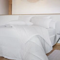 Oreiller Anti Acarien Rectangulaire (70 Cm) Sirius Blanc 3 Oreiller Anti Acarien Rectangulaire (70 Cm) Sirius Blanc -Eminza oreiller coton anti acariens 50 x 70 cm sirius 131404 1695635301